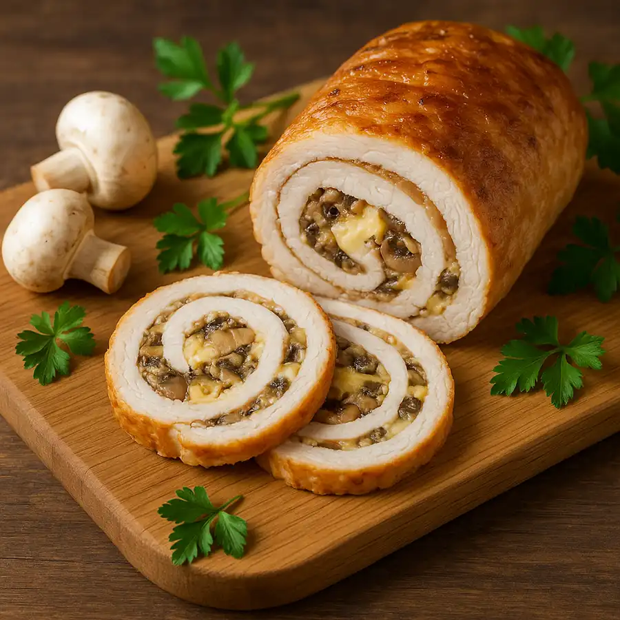 індичий-рулет-з-грибами