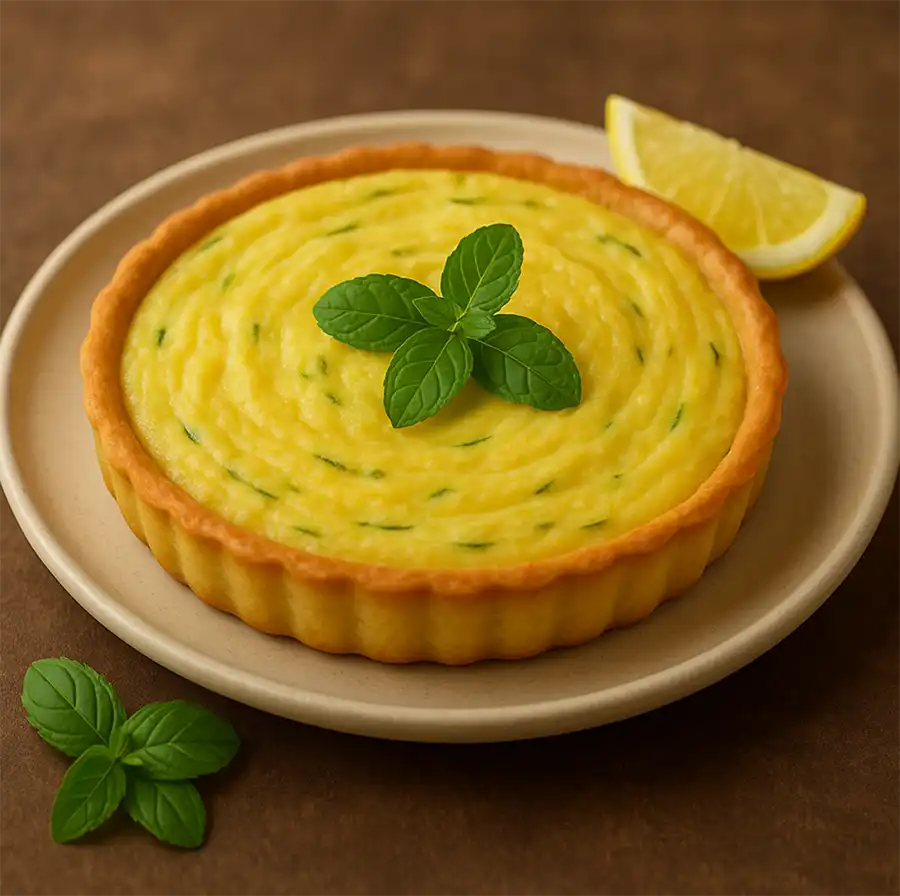 Кабачковий пиріг із лимоном