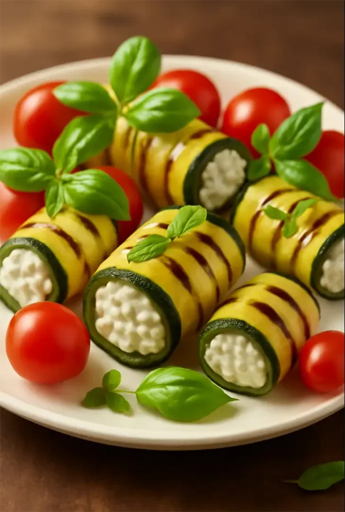 Кабачкові роли з начинкою