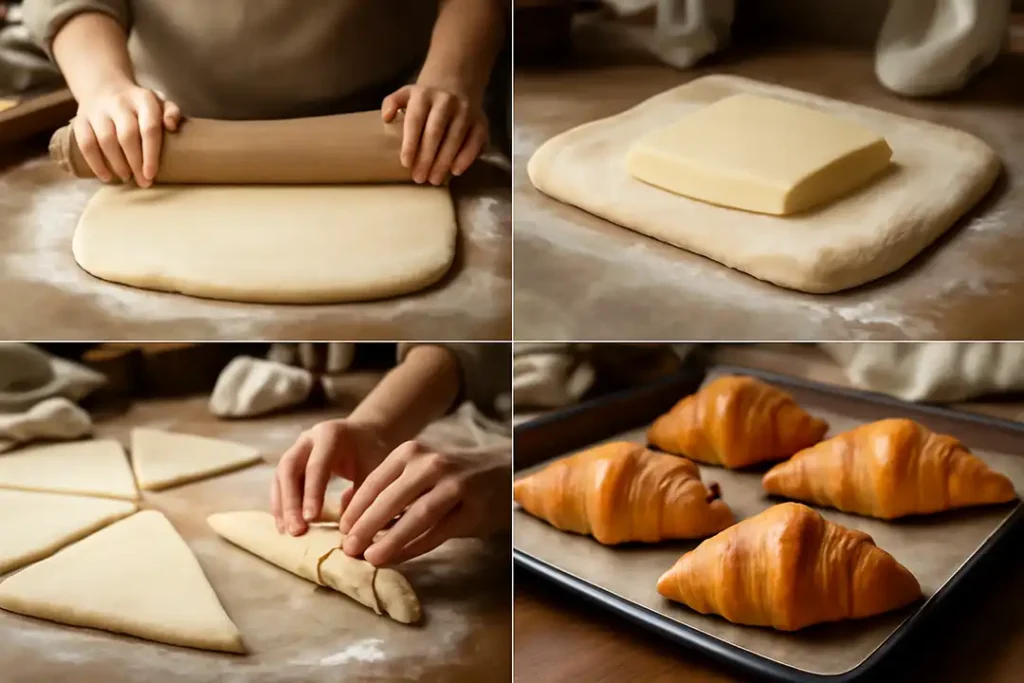 випікання домашніх круасанів
