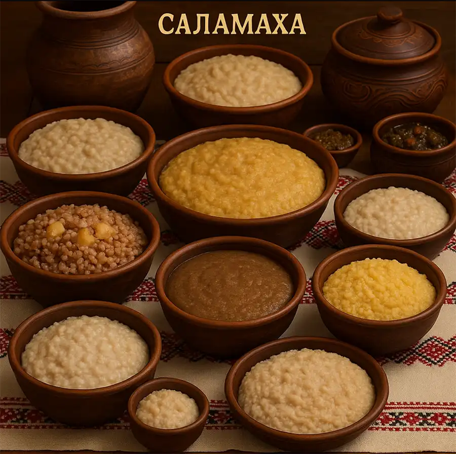 різновиди саламаха