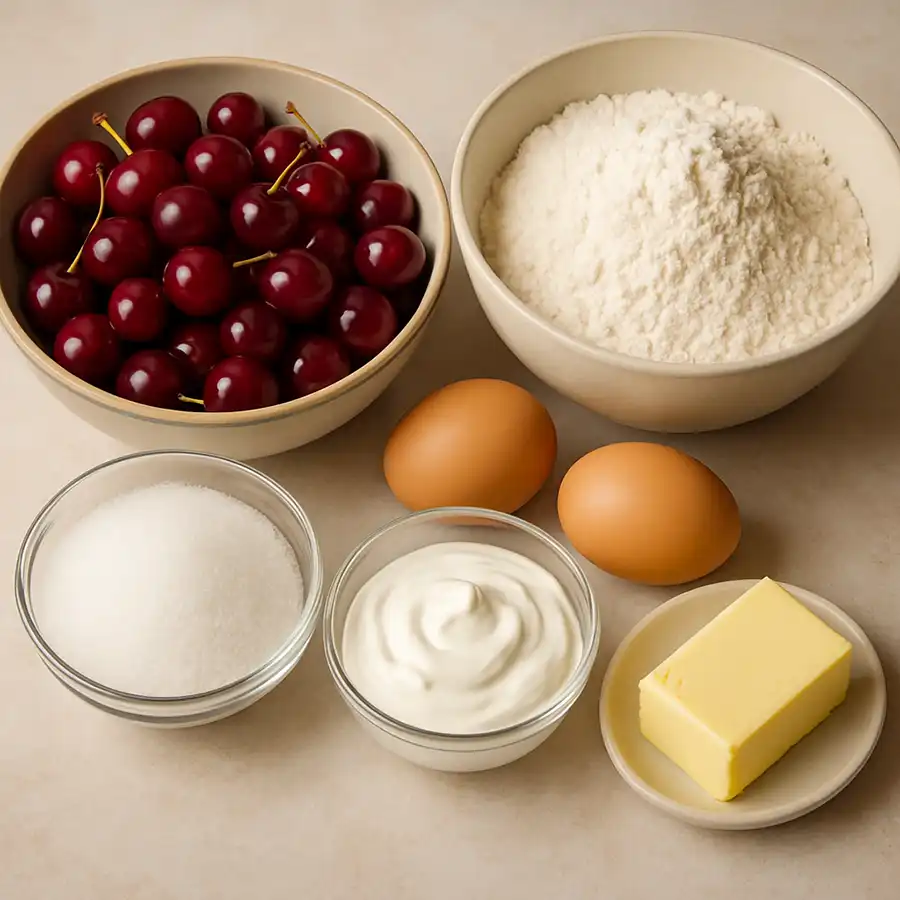 інгредієнти для вареників