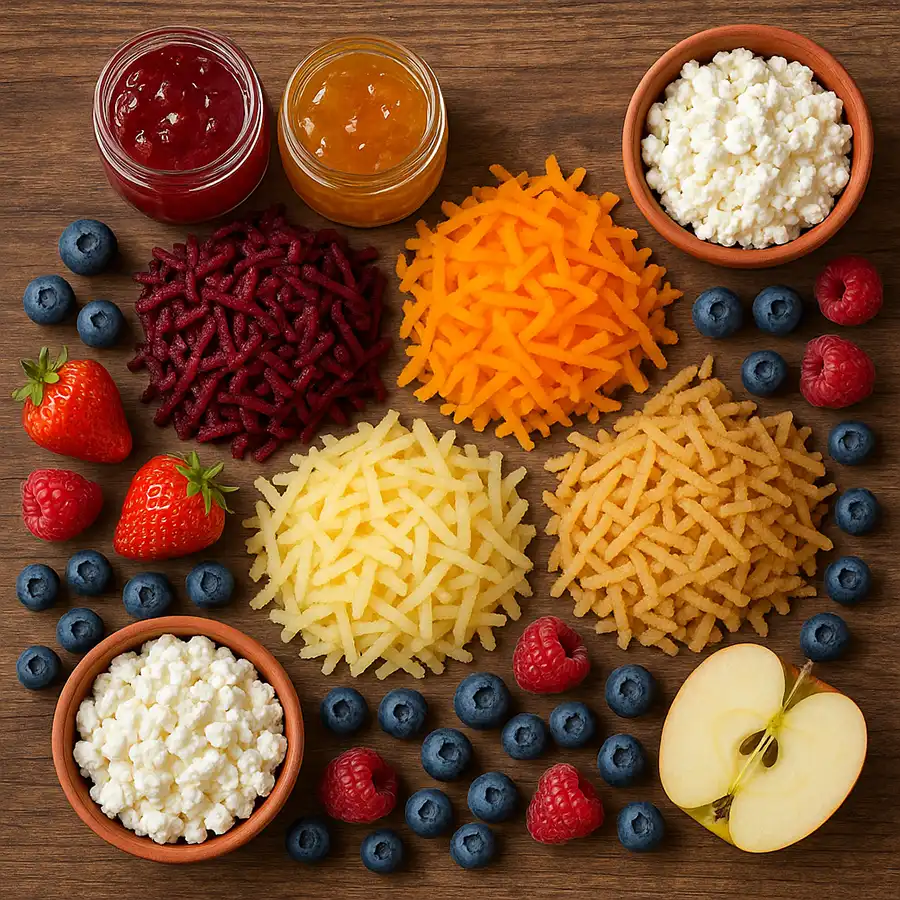 начинки для тертого пирога