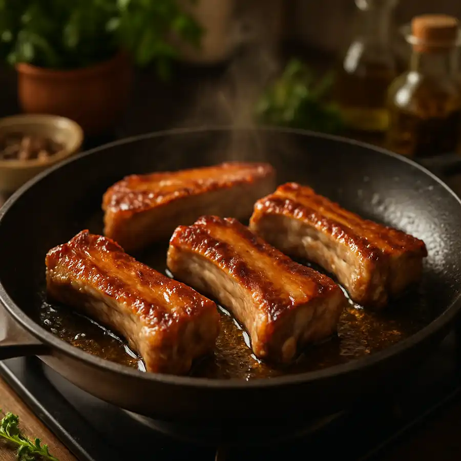 смаження ребер