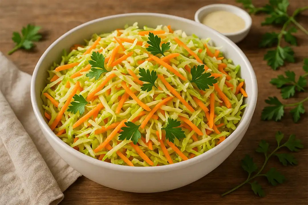 Cole slaw recipe: how to make American coleslaw at home 2025