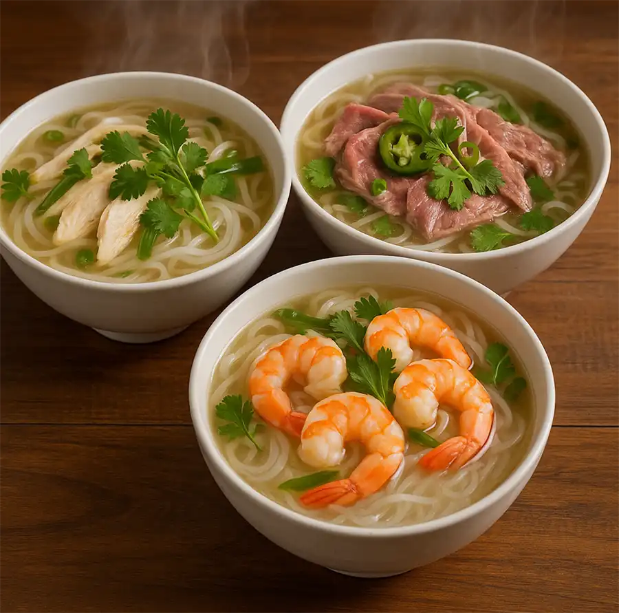 різновиди супа фо бо