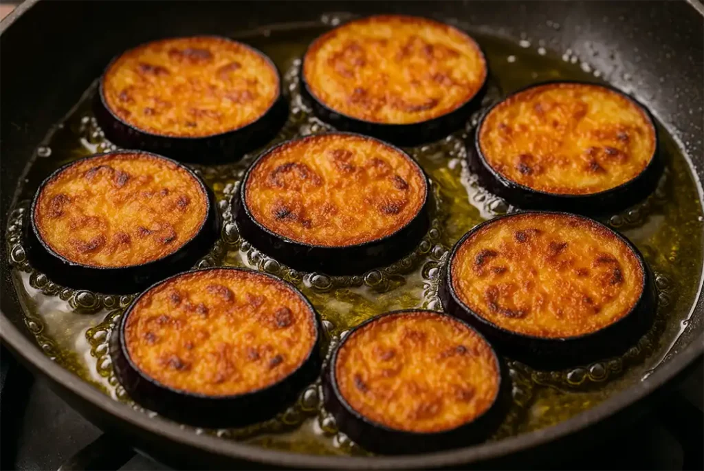 смажені баклажани