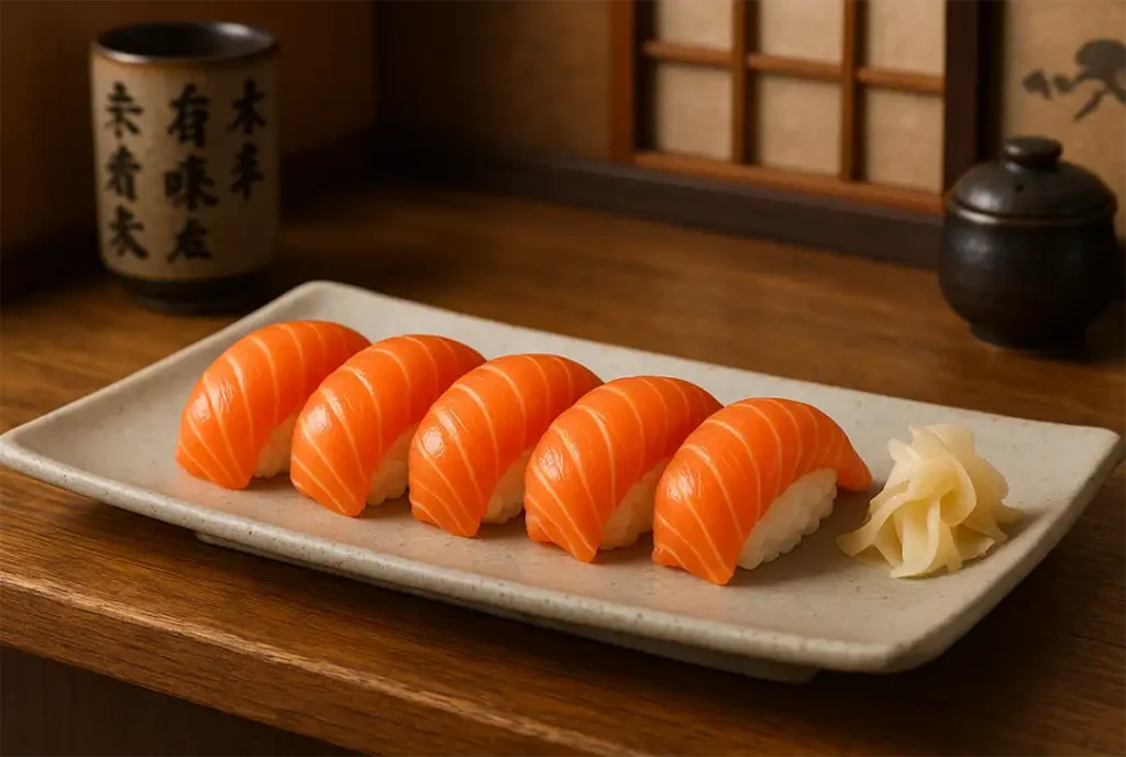 суші з імберем