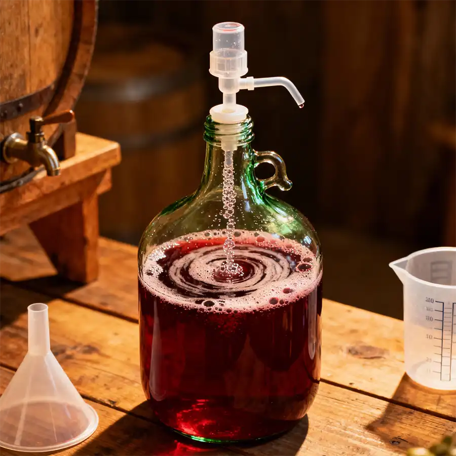 бродіння вина