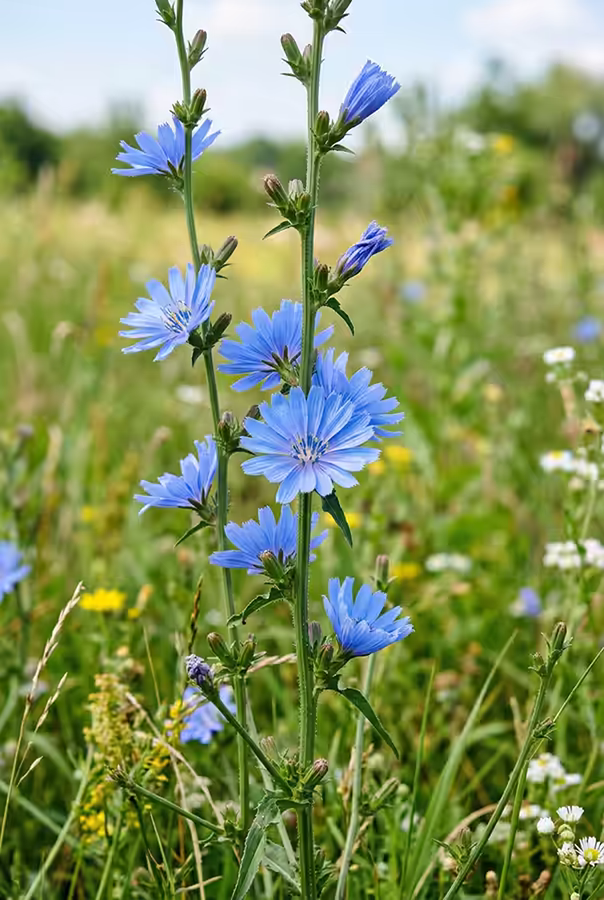 рослина цикорій