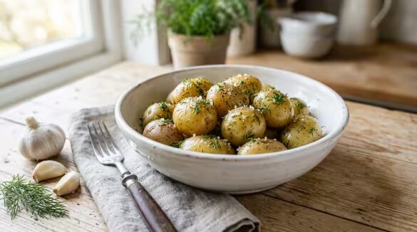 варена молода картопля