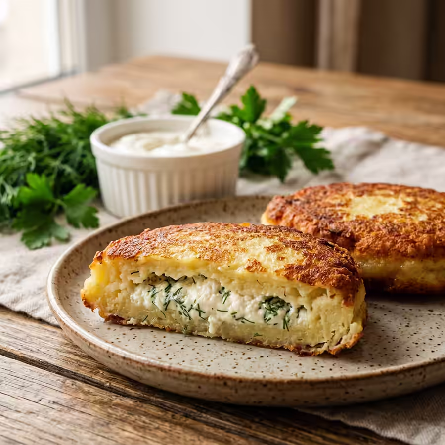 картопляники з сиром