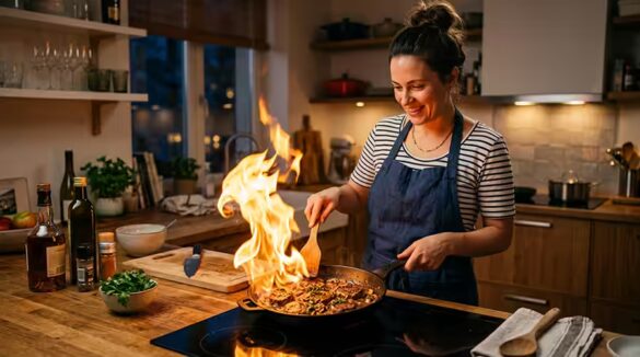 фламбування страв