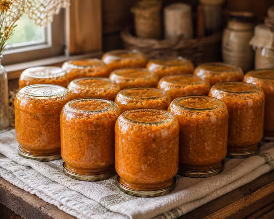 кабачкова ікра в банках