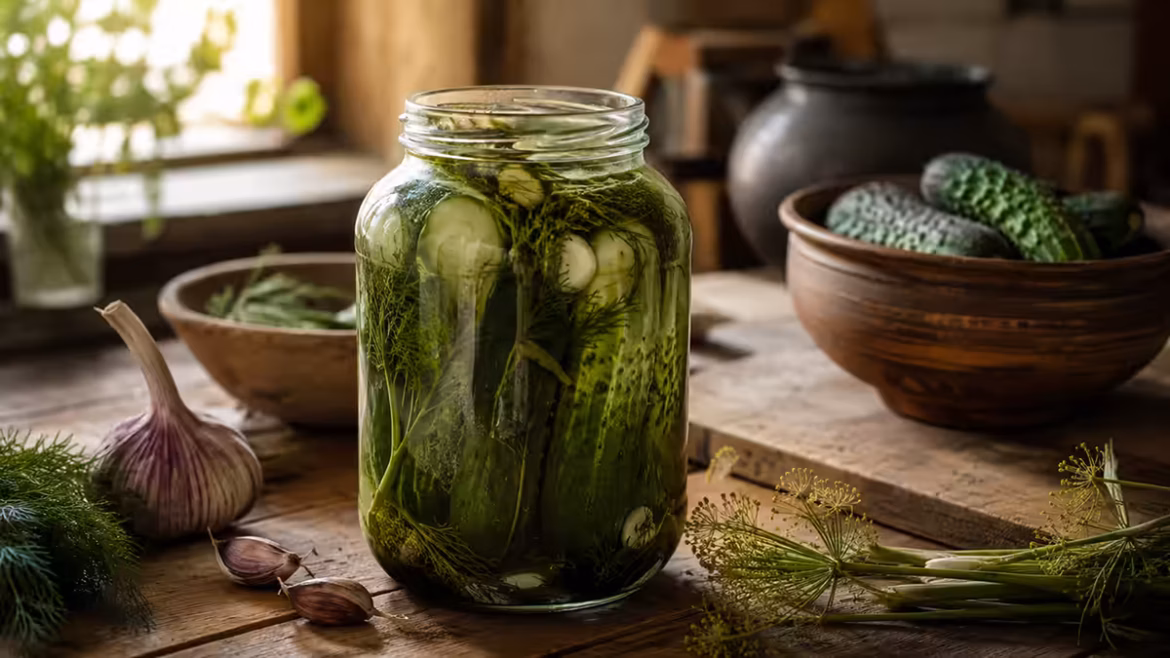 мариновані огірки