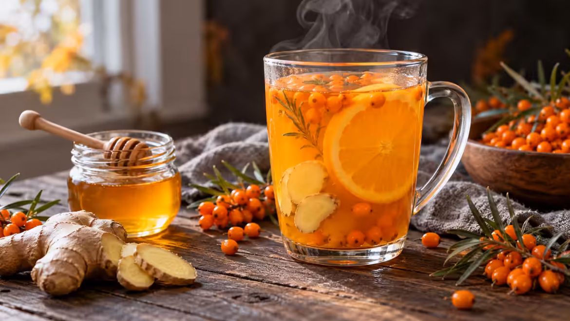 Обліпиховий чай